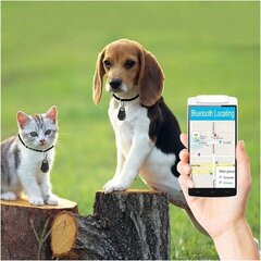 GPS мини-трекер для домашних животных "Litelife", желтый цена и информация | Поводки и ошейники для кошек | kaup24.ee