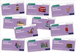 Read Write Inc. Phonics: Sound Blending Books (Mixed Pack of 10) hind ja info | Noortekirjandus | kaup24.ee