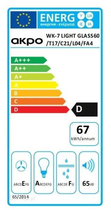 Akpo WK-7 Light 50 цена и информация | Õhupuhastid | kaup24.ee