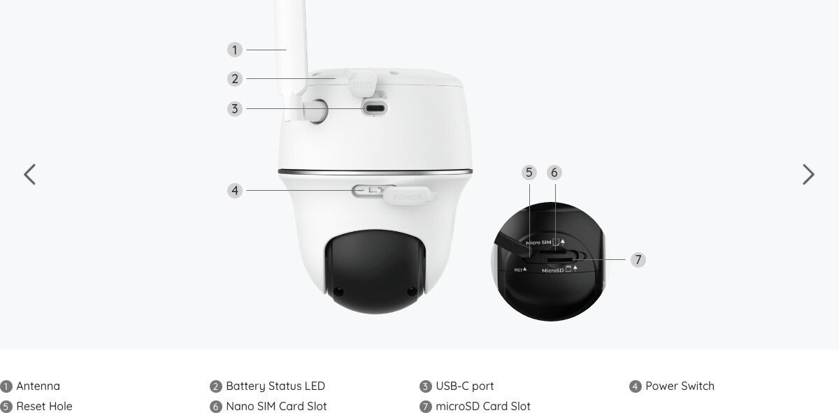 Reolink turvakaamera Go PT Ultra Surveillance Camera with 4G/LTE Connection, valge hind ja info | Valvekaamerad | kaup24.ee