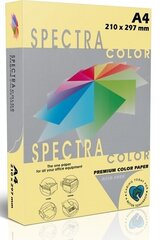 Värviline paber SPECTRA COLOR, A4, 80gsm, 500 lehte, IT115 helekollane hind ja info | Vihikud, märkmikud ja paberikaubad | kaup24.ee