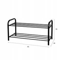 Jalatsiriiul Brunbeste, 65x26x33 cm hind ja info | Jalatsikapid, jalatsiriiulid | kaup24.ee