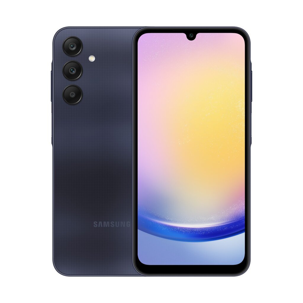 Samsung Galaxy A25 5G 8/256GB SM-A256BZKHEUE Blue Black hind ja info | Telefonid | kaup24.ee