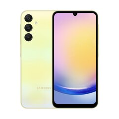 Samsung Galaxy A25 5G 6/128GB Yellow (SM-A256BZYDEUE) цена и информация | Мобильные телефоны | kaup24.ee