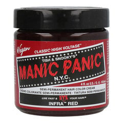 Juuksevärv Classic Manic Panic Infra Red, 118 ml hind ja info | Juuksevärvid | kaup24.ee