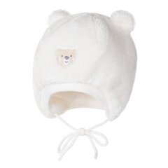 Детская шапочка Lenne Acem 23371*001 4741593443510, белая цена и информация | Шапки, перчатки, шарфики для новорожденных | kaup24.ee