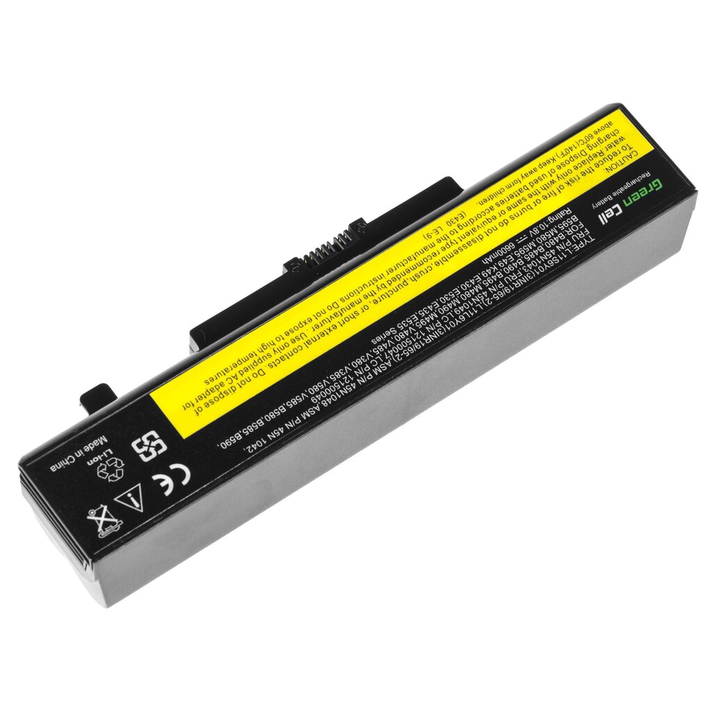 Enlarged Green Cell Laptop Battery for Lenovo B480 B490 Y480 V580 ThinkPad Edge E430 E440 E530 E531 E535 цена и информация | Sülearvuti akud | kaup24.ee