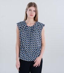 Zabaione женская блуза KATHE PL*P4005, черный/синий 4067218729143 цена и информация | Женские блузки, рубашки | kaup24.ee