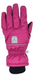 Детские перчатки Hofler 1820311 02 1820311*02-XL, бордовые цена и информация | Шапки, перчатки, шарфы для девочек | kaup24.ee