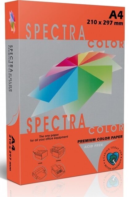 Värviline paber Spectra Color, A4, 500 lehte, punane hind ja info | Vihikud, märkmikud ja paberikaubad | kaup24.ee