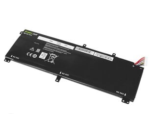 Green Cell Laptop Battery 245RR T0TRM TOTRM do Dell XPS 15 9530, Dell Precision M3800 цена и информация | Аккумуляторы для ноутбуков | kaup24.ee