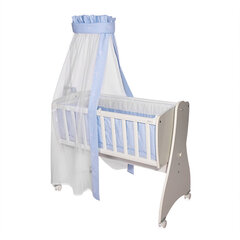 Lorelli laste voodipesukomplekt Bear Blue, 75x75 cm, 7-osaline hind ja info | Beebide ja laste voodipesu | kaup24.ee