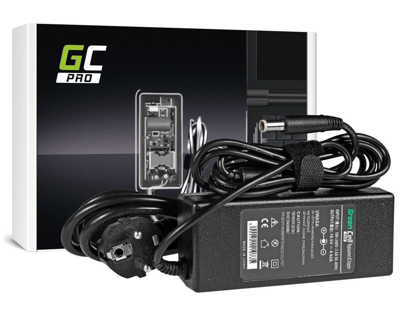 Green Cell 19.5V, 4.62A, 90W hind ja info | Sülearvutite laadijad | kaup24.ee