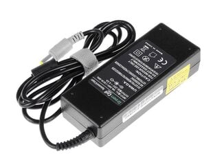 Green Cell In-Car AC Adapter for Lenovo T60p T61 T61p X60 Z60t Z61e Z61m SL500c SL510 T400 3000 C100 C200 цена и информация | Зарядные устройства для ноутбуков | kaup24.ee