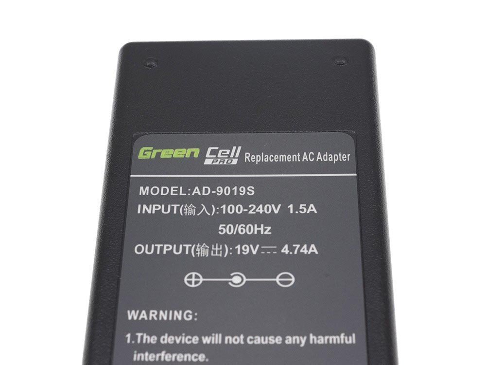 Green Cell 19V, 4.74A, 90W hind ja info | Sülearvutite laadijad | kaup24.ee