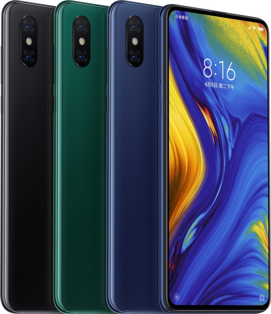 Xiaomi Mi Mix 3 Onyx 128 GB, must hind ja info | Telefonid | kaup24.ee