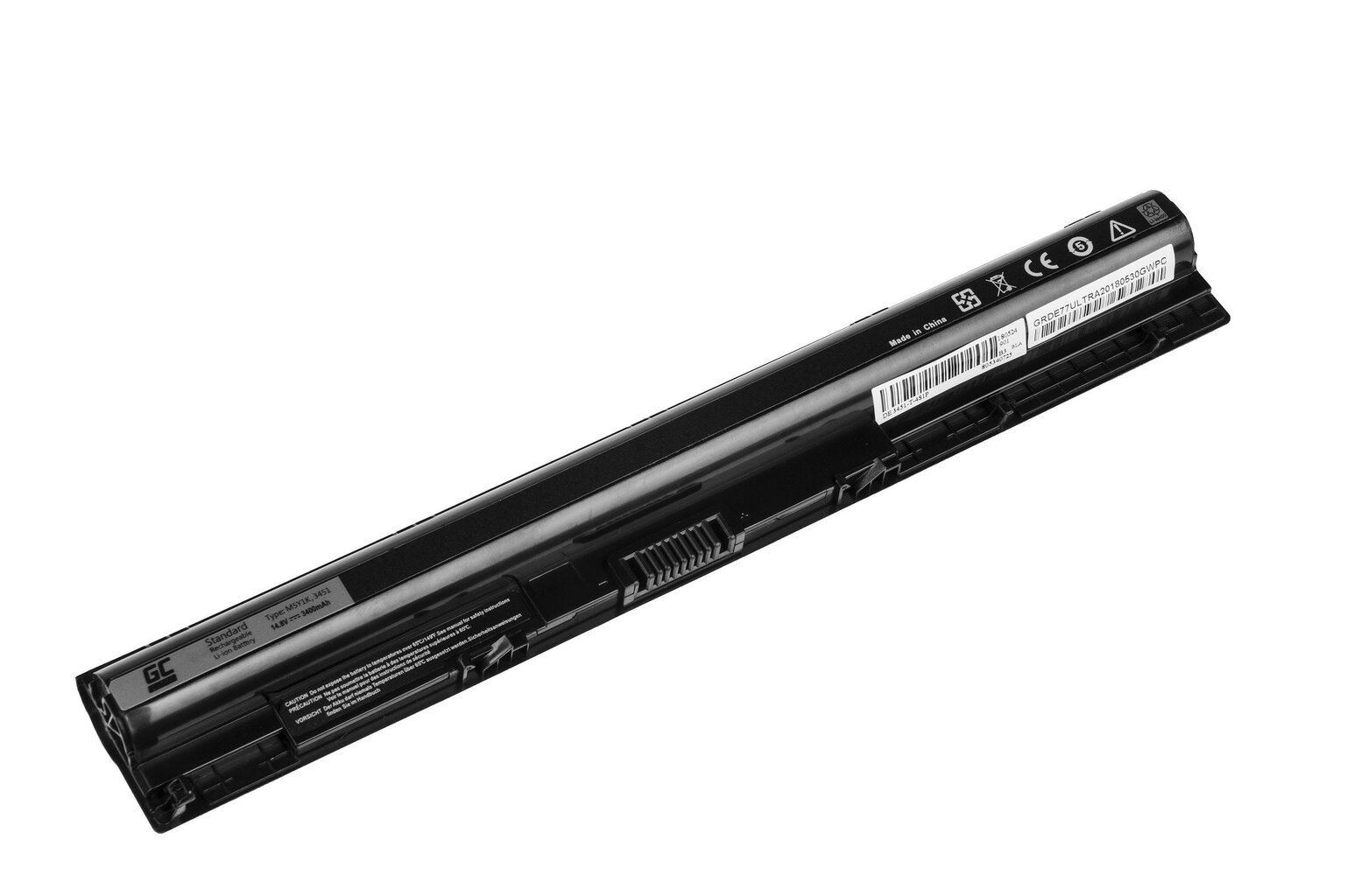Green Cell ULTRA Laptop Battery M5Y1K Dell Inspiron 15 5551 5552 5558 5559 Inspiron 17 5755 hind ja info | Sülearvuti akud | kaup24.ee