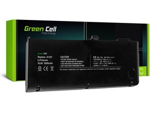 Green Cell ® Laptop Battery A1321 for Apple MacBook Pro 15 A1286 2009-2010 цена и информация | Аккумуляторы для ноутбуков	 | kaup24.ee