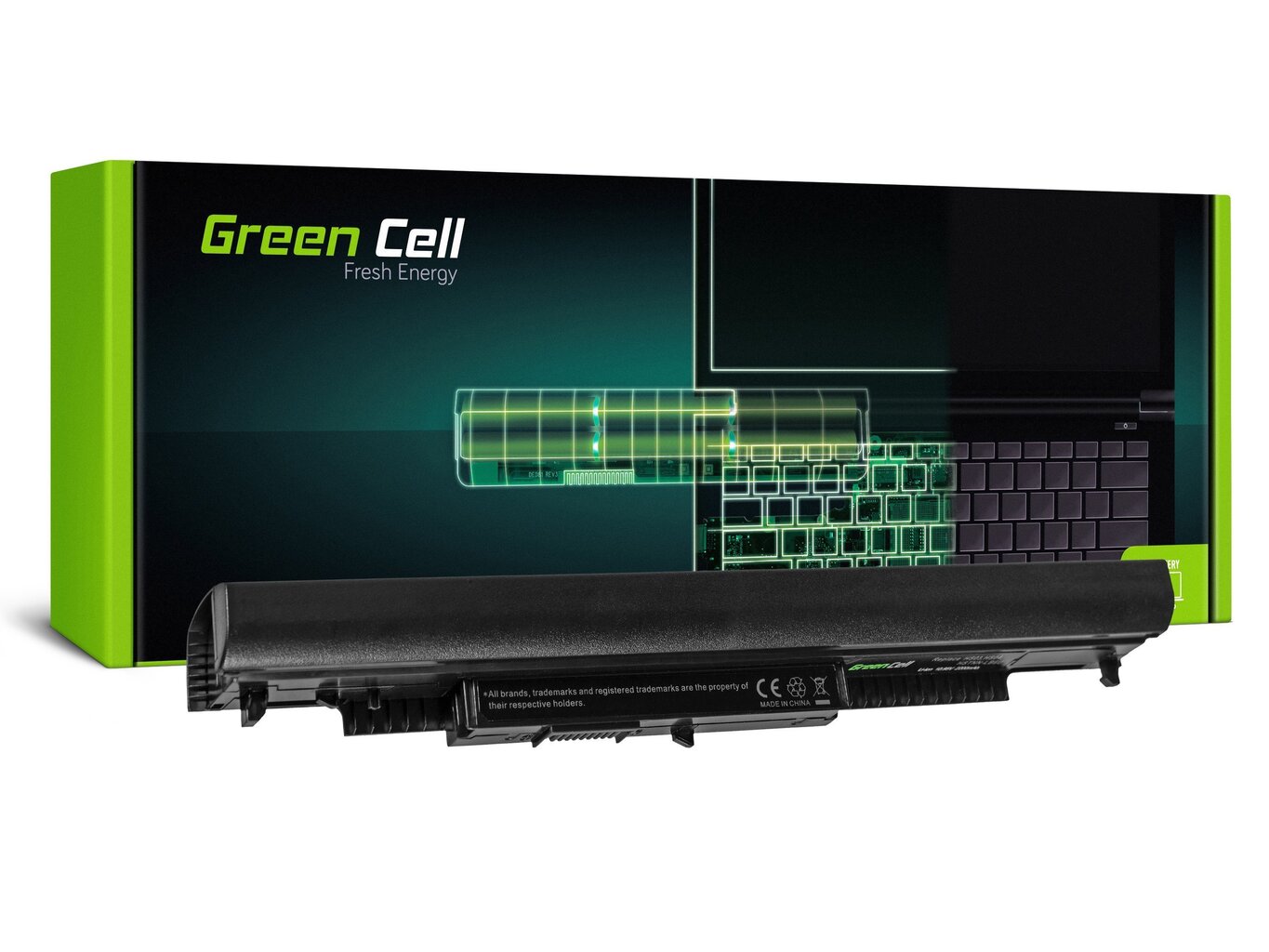 Green Cell ® Laptop battery HS03 807956-001 for HP 14 15 17, HP 240 245 250 255 G4 G5 hind ja info | Sülearvuti akud | kaup24.ee