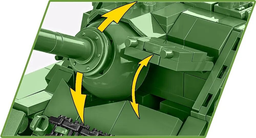 Konstruktor tank Cobi SU-100, 655 tk. цена и информация | Klotsid ja konstruktorid | kaup24.ee