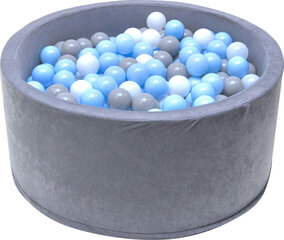 Сухой детский бассейн с мячиками, 200 Welox, серый цена и информация | Игрушки для малышей | kaup24.ee