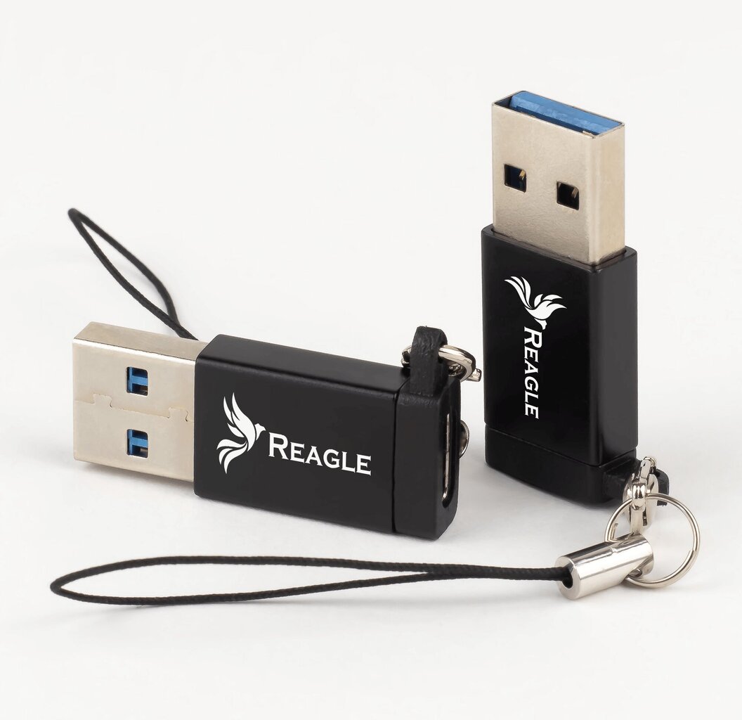 Reagle OTG adapter USB-A USB-C 3.2 100W цена и информация | USB jagajad, adapterid | kaup24.ee