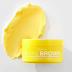 Solaariumikreem Shine Brown Tropical Ultra Active Maximum Tanning Cream, 190ml цена и информация | Кремы для солярия | kaup24.ee