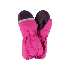 Lenne labakindad lastele Snow 23175*266, roosa hind ja info | Tüdrukute mütsid, sallid, kindad | kaup24.ee