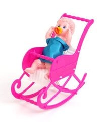 Кукла с креслом-качалкой цена и информация | Игрушки для девочек | kaup24.ee