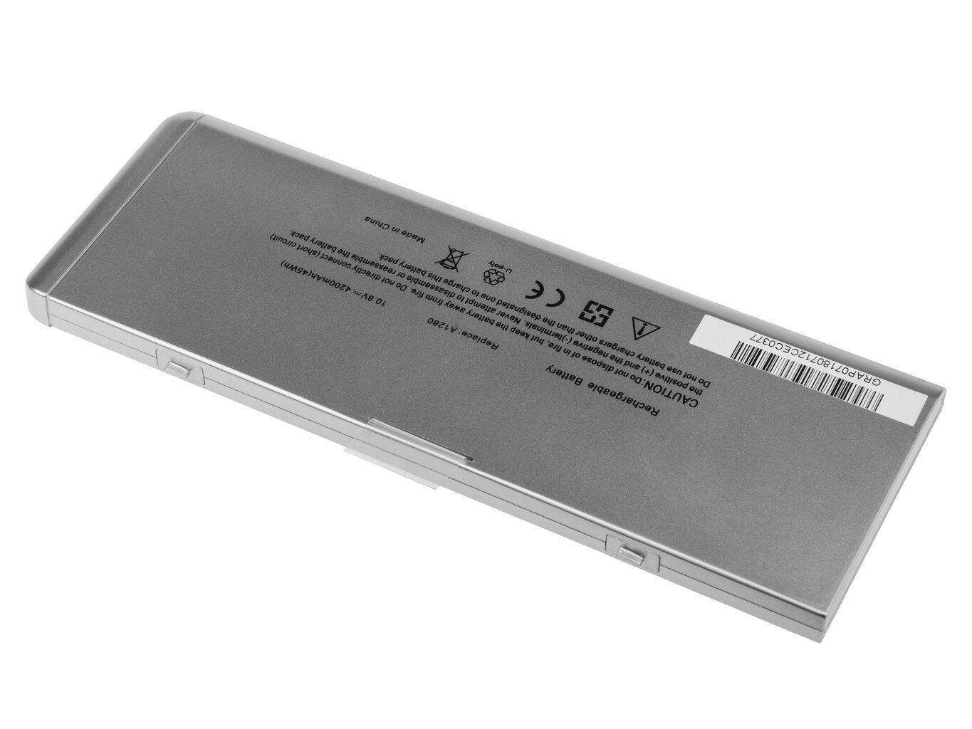 Green Cell Laptop Battery A1280 Apple MacBook 13 A1278 Aluminum Unibody (Late 2008) hind ja info | Sülearvuti akud | kaup24.ee