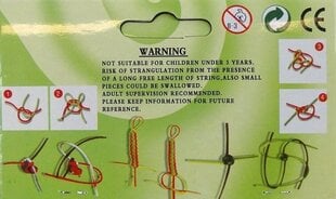 Пластиковые нити для плетения 35 шт. Fashion Strings цена и информация | Развивающие игрушки | kaup24.ee
