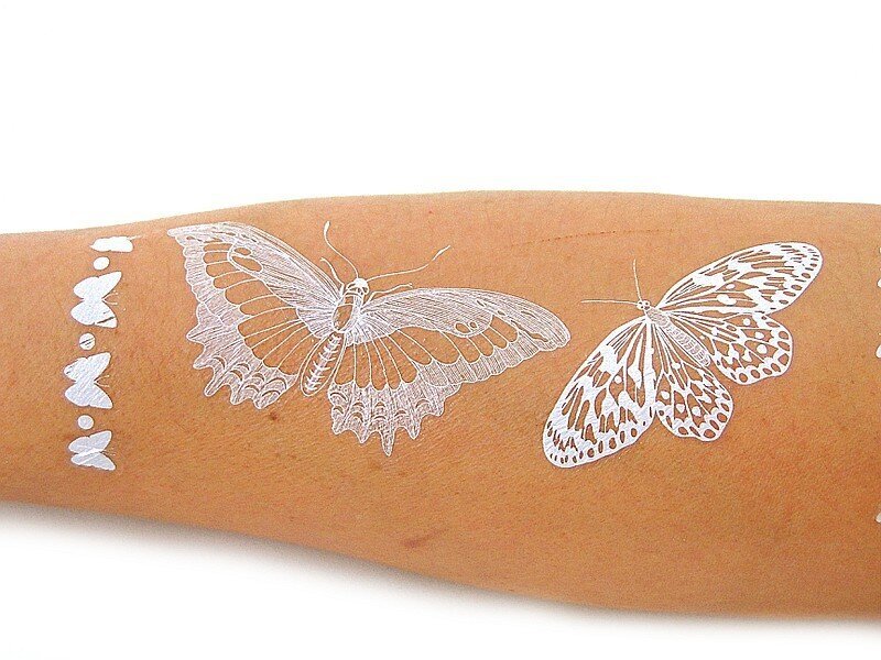 Ajutine tattoo Henna&Lace, 21x15cm hind ja info | Laste aksessuaarid | kaup24.ee