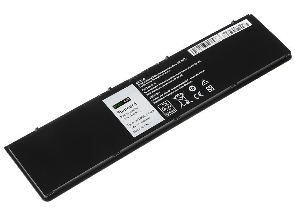 Green Cell Laptop Battery for Dell Latitude E7440 цена и информация | Sülearvuti akud | kaup24.ee