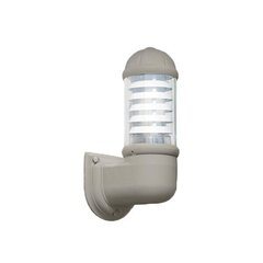 mirella garden wall lamp e27 ip55 grey цена и информация | Уличное освещение | kaup24.ee