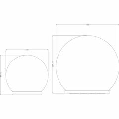 Välisvalgusti Galix, 15 cm цена и информация | Уличное освещение | kaup24.ee