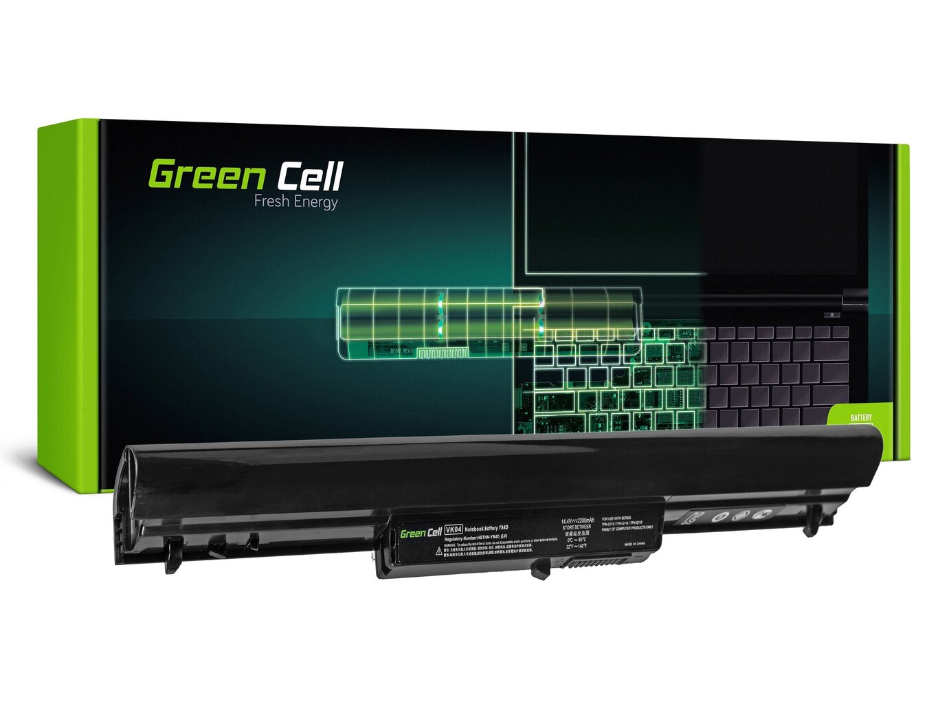 Green Cell Laptop Battery for HP 242 G1 Pavilion 14t 14z 15t цена и информация | Sülearvuti akud | kaup24.ee