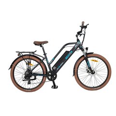 Elektrijalgratas Bezior M2 PRO, must, 500W, 12,5Ah цена и информация | Электровелосипеды | kaup24.ee