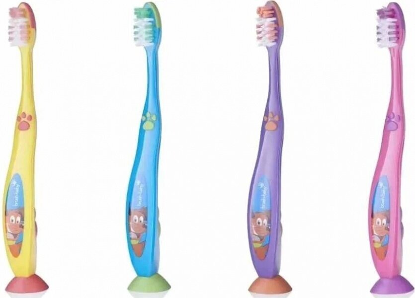 Hambahari Brush-Baby Flossbrush 6+ aastat, 4 värvi цена и информация | Suuhügieen | kaup24.ee