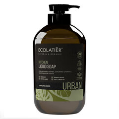 Vedelseep kätele ja köögile Ecolatier Urban Lemongrass, 600 ml hind ja info | Seebid | kaup24.ee