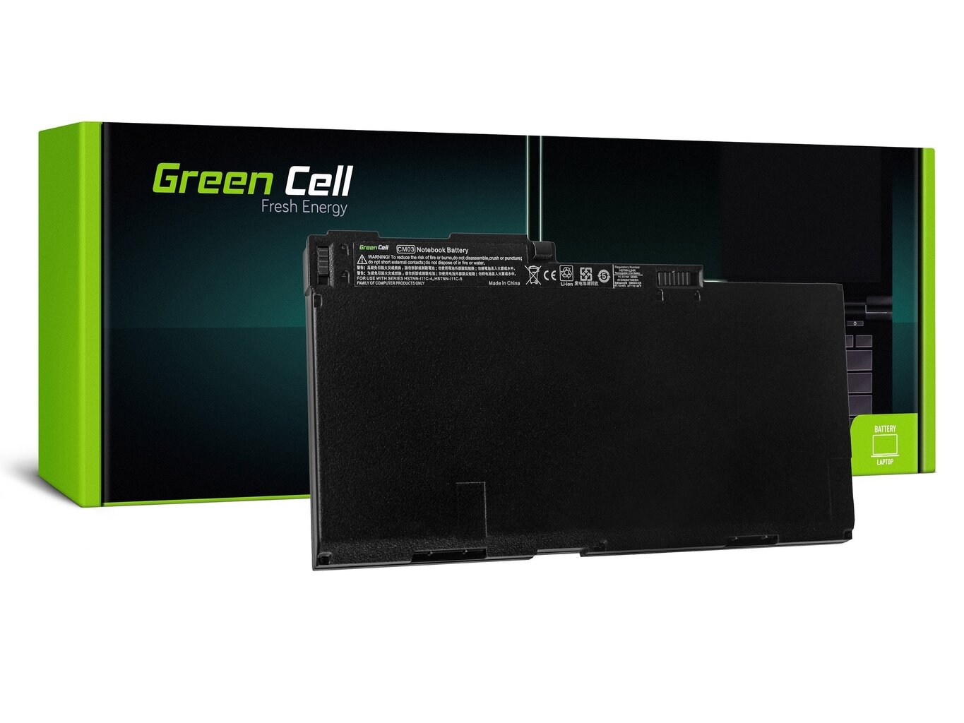 Green Cell Laptop Battery for HP EliteBook 840 845 850 855 G1 G2 ZBook 14 hind ja info | Sülearvuti akud | kaup24.ee