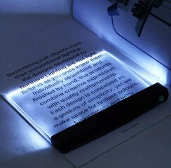 LED-лампа для чтения, черная цена и информация | Фонарики, прожекторы | kaup24.ee