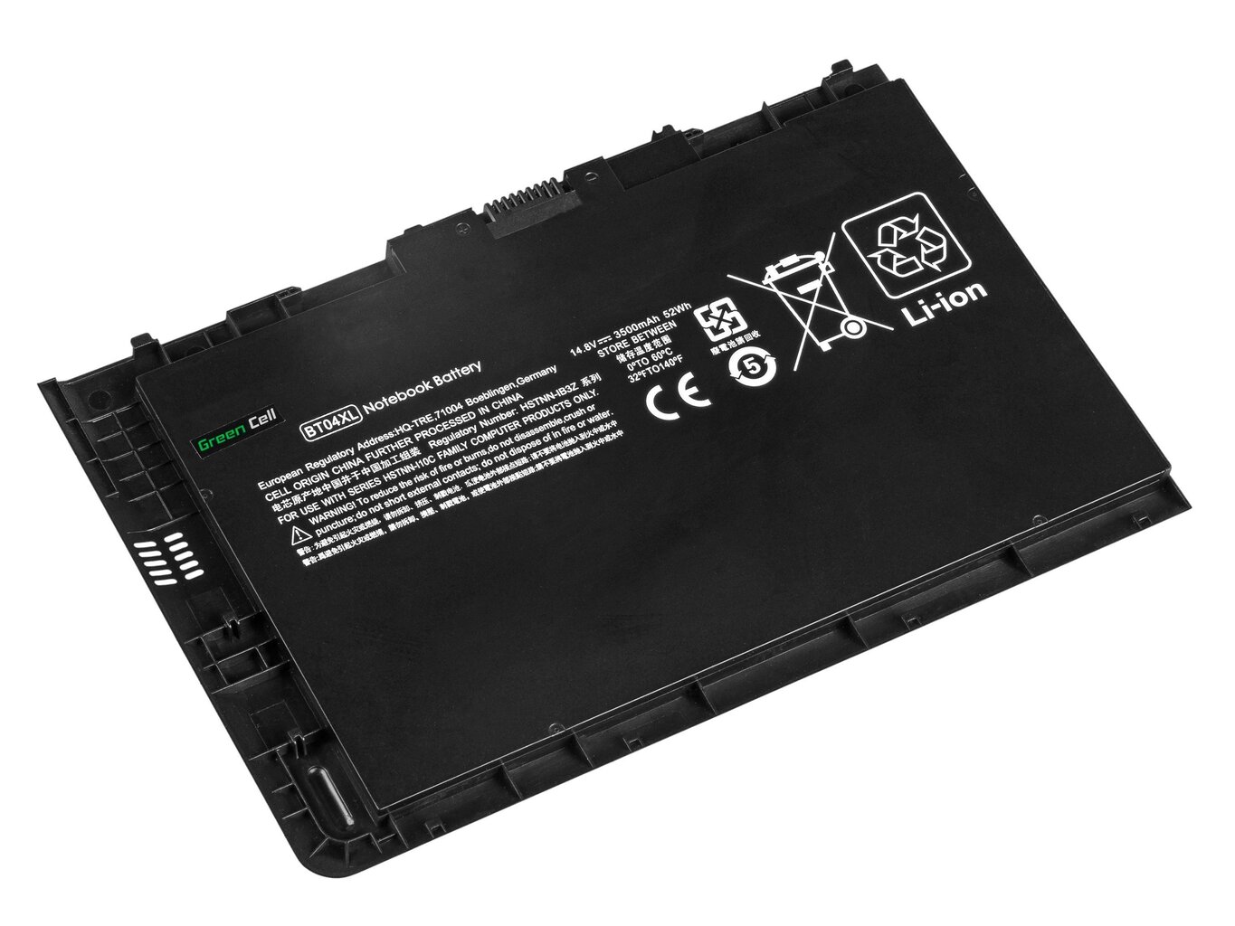 Green Cell Laptop Battery for HP EliteBook Folio 9470m 9480m hind ja info | Sülearvuti akud | kaup24.ee