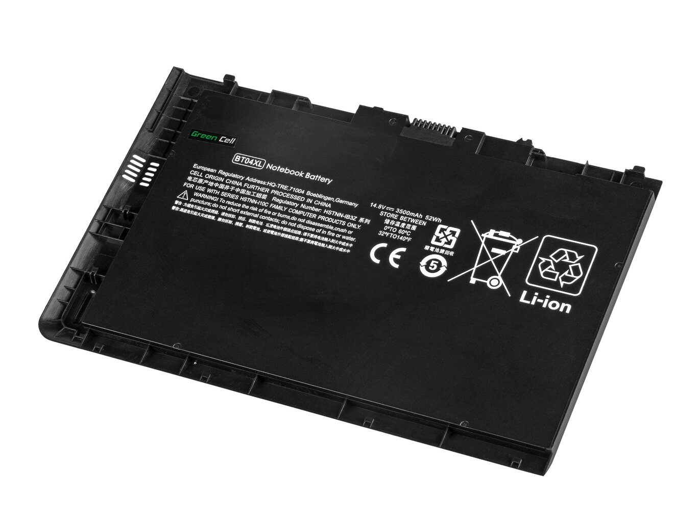 Green Cell Laptop Battery for HP EliteBook Folio 9470m 9480m hind ja info | Sülearvuti akud | kaup24.ee