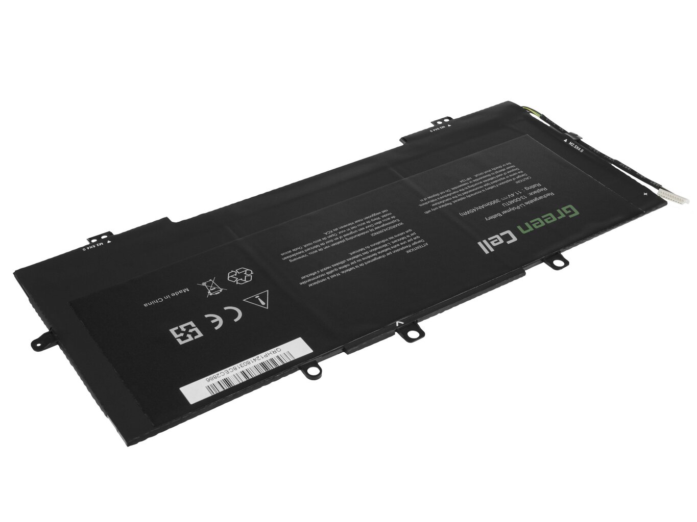 Green Cell Laptop Battery for HP Envy 13-D 13-D010NW 13-D011NW 13-D020NW 13-D150NW VR03XL цена и информация | Sülearvuti akud | kaup24.ee