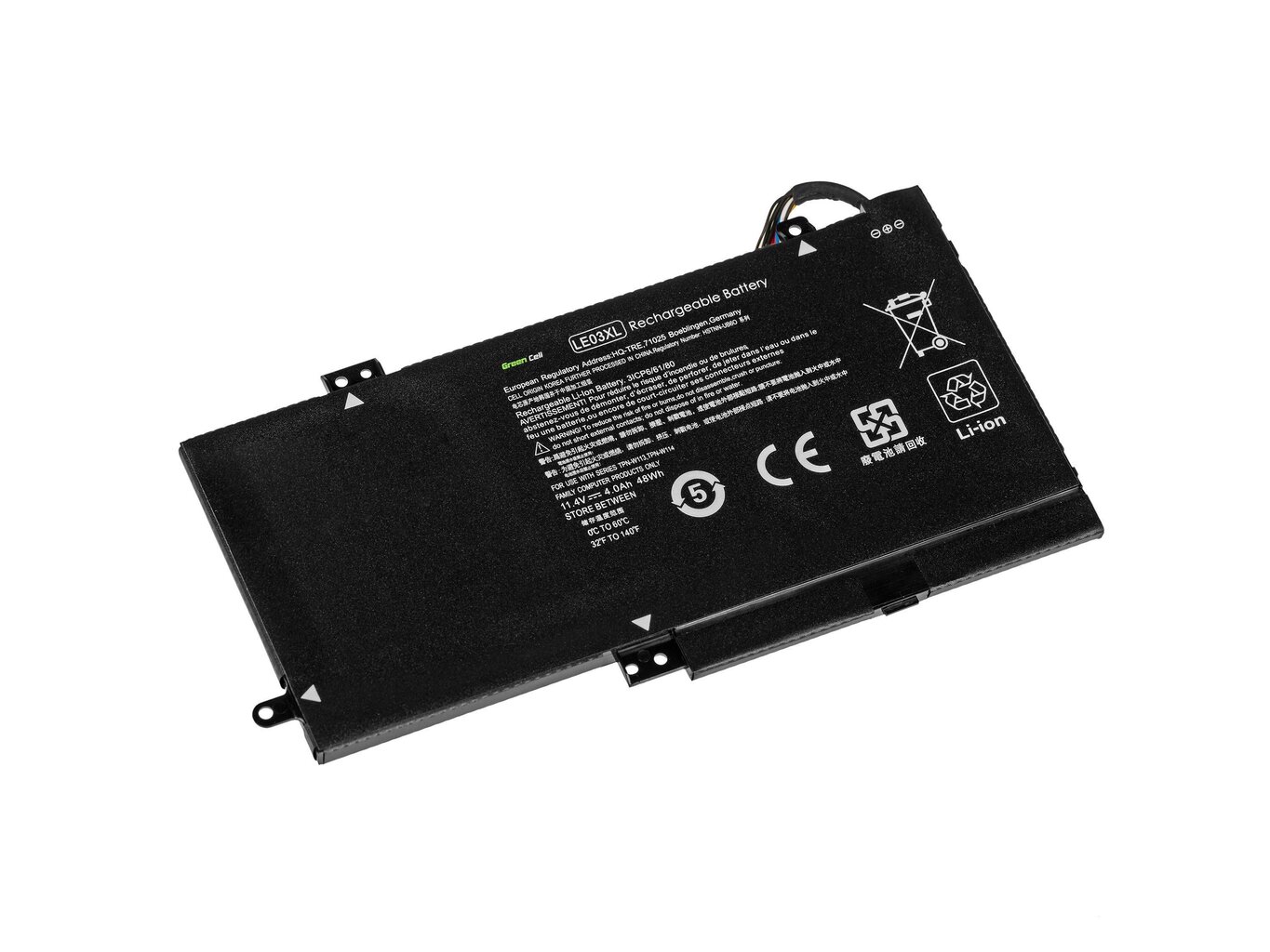 Green Cell Laptop Battery for HP Envy x360 15-W M6-W, HP Pavilion x360 13-S 15-BK цена и информация | Sülearvuti akud | kaup24.ee