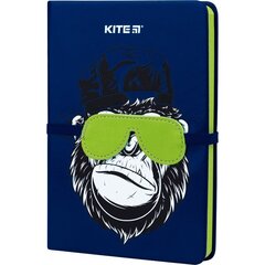 Блокнот BLUE MONKEY, Kite, B6, в коробке, 96 листов, 70гр, твердая ПУ обложка с декором цена и информация | Тетради и бумажные товары | kaup24.ee