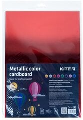 Dekoratiivne värviline papp Kite, A4, 230gsm, 8 lehte hind ja info | Vihikud, märkmikud ja paberikaubad | kaup24.ee
