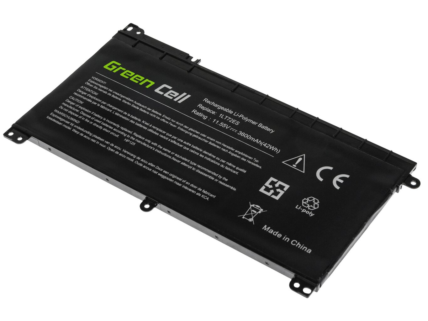 Green Cell Laptop Battery for HP Omen 15-AX HP Pavilion x360 11-U 13-U M3-U HP Stream 14-AX 14-CB цена и информация | Sülearvuti akud | kaup24.ee