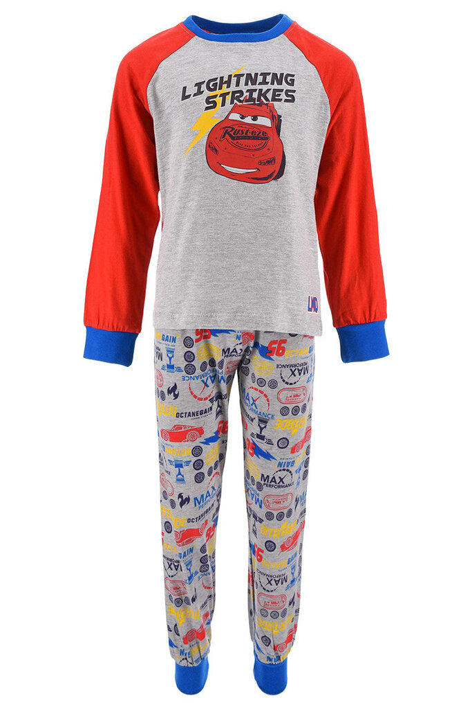 Laste pidžaama Disney Cars цена и информация | Poiste hommikumantlid ja pidžaamad | kaup24.ee