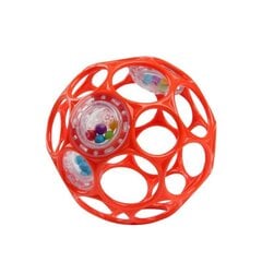 Kõristi Oball 10 cm, oranž, 0m+ hind ja info | Imikute mänguasjad | kaup24.ee
